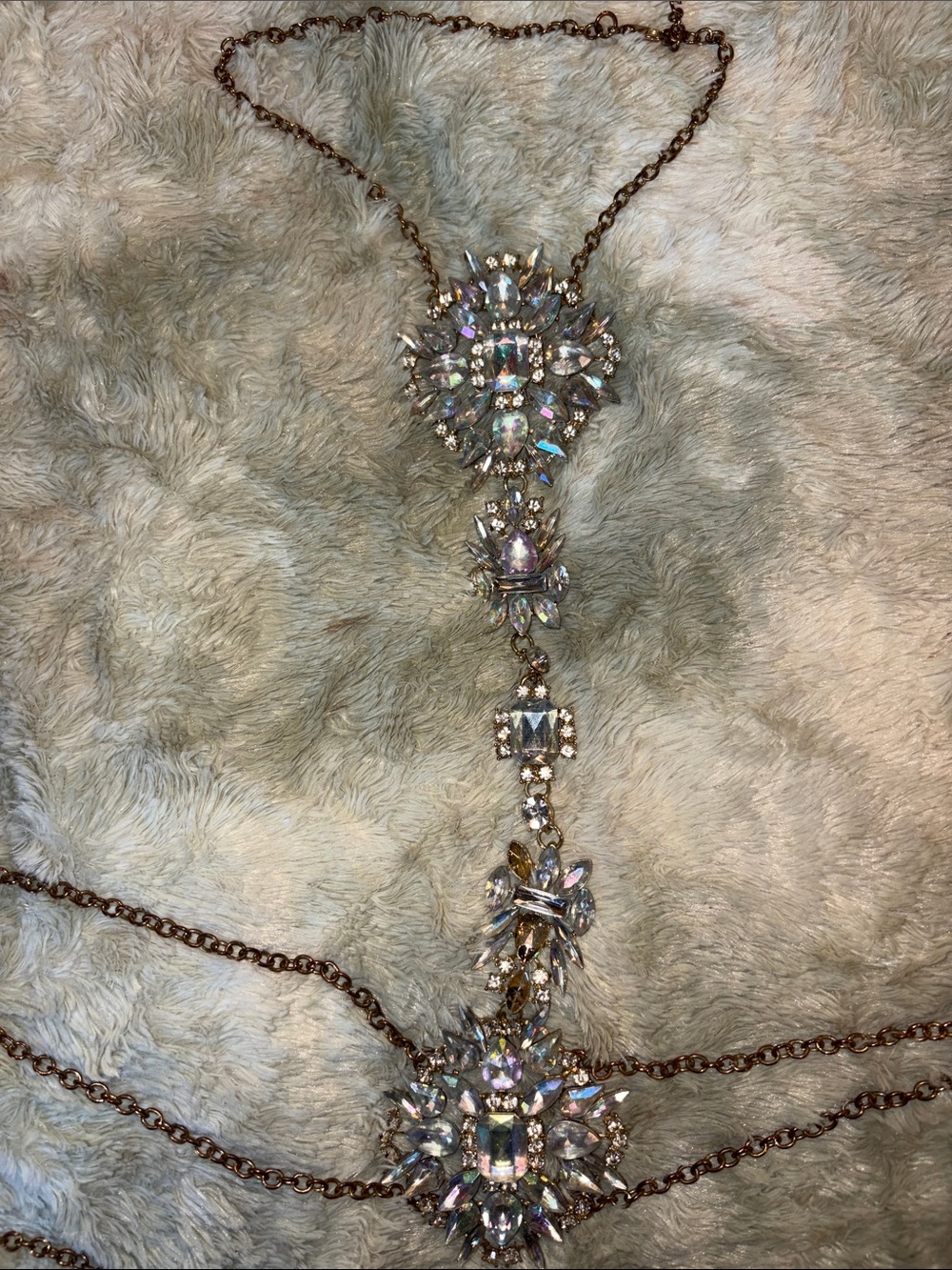 Crystal glam sexy body chain swimsuit accessory jewelry rhinestone design cute